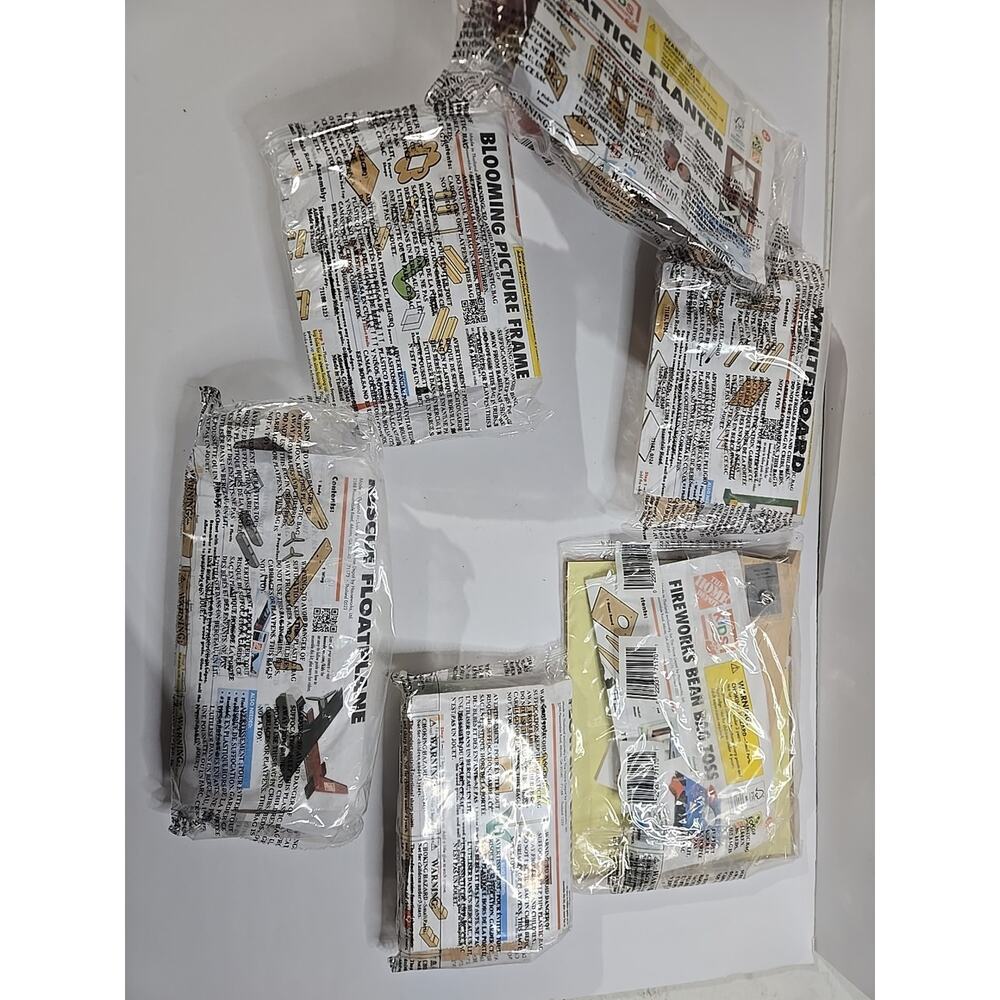 6 Home Depot Kid's DIY Workshop Kits new Sealed
